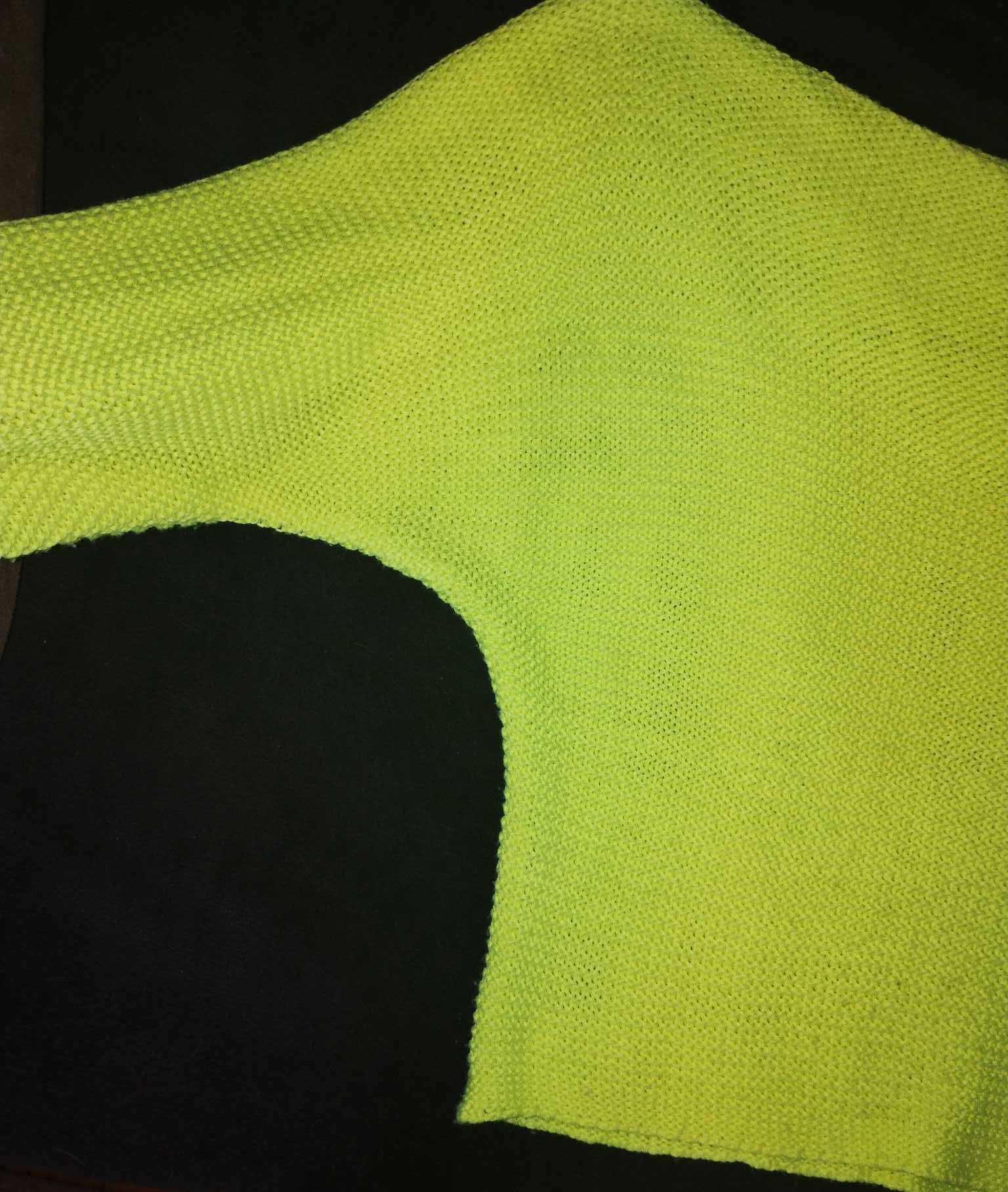 Sweterek damski neonowy oversize C.Ricci, r.xs/m