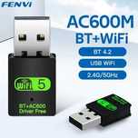 Karta sieciowa WiFi dual band 2,4/5.0 GHz + Bluetooth