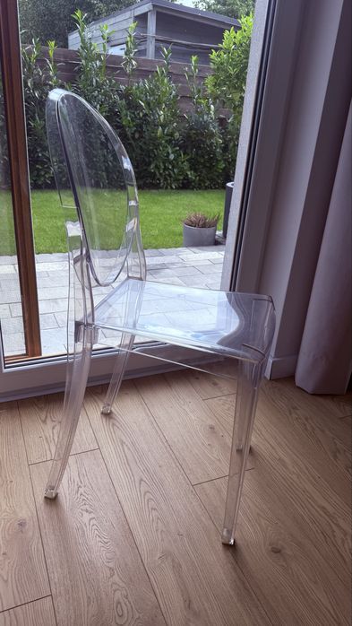 4 x Krzesło Viktoria firmy KARTELL originalne - transparentne x 4