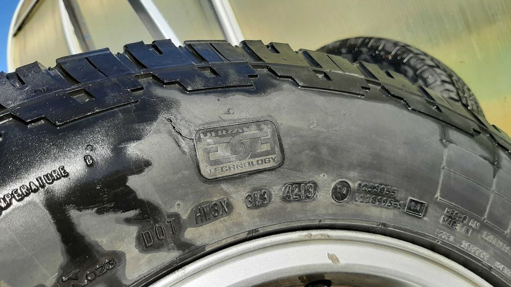 4 Pneus + 4 Jantes Land Rover Discovery 2 / P38 GENERAL GRABBER 255/65