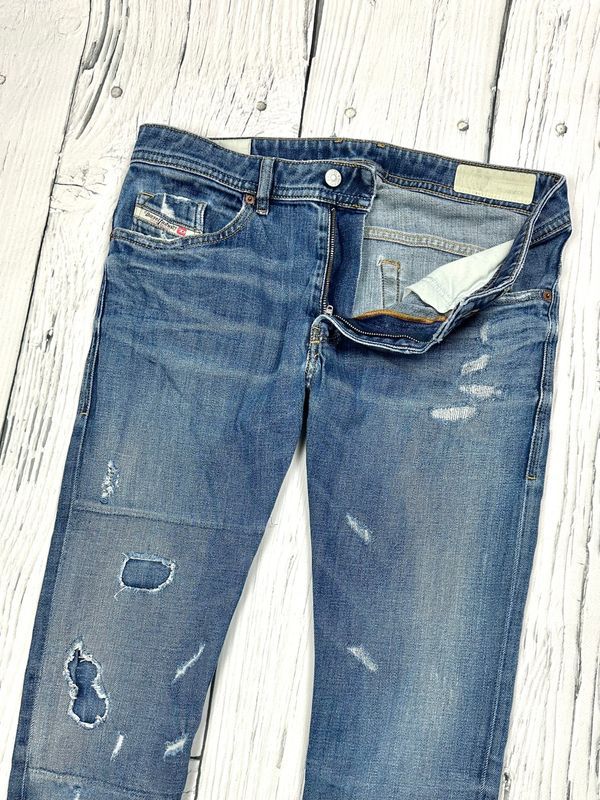 Diesel Thommer Jeansy Slim Fit Męskie Spodnie Logowane r. W32 L34