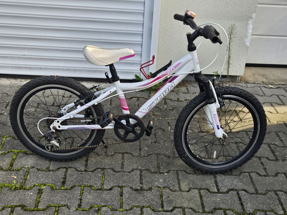 Rower dziecięcy Storm Queen aluminiowy  20" z hamulcami V-Brake