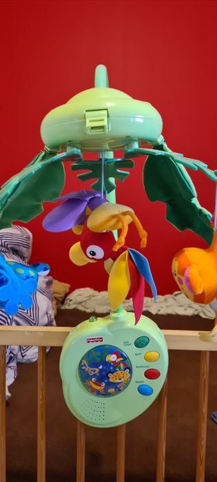 Karuzela Fiaher Price Rain Forest Las Tropikalny