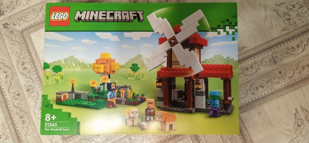 Lego Minecraft ферма млин