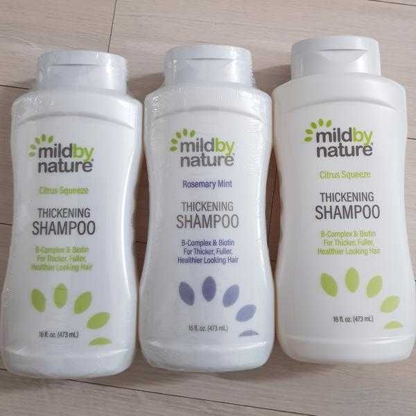 Mild By Nature США Шампунь, кондиционер с биотином для густоты волос