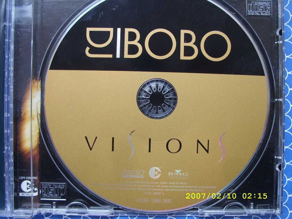 61. Plyta CD; DJ. BOBO-Visions , 2003 rok.