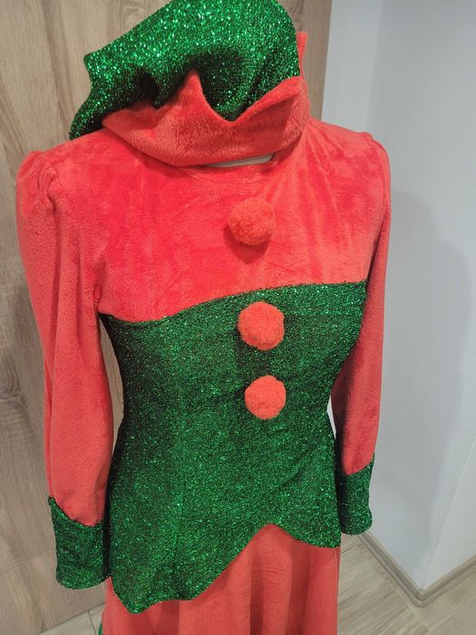 Elf świąteczny - kostium