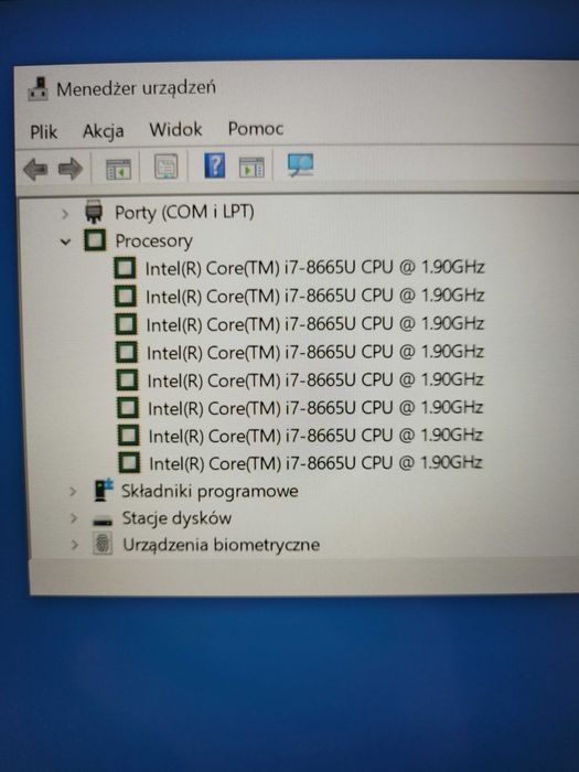 Laptop Lenovo Thinkpad T490s i7 / 32GB /512GB/14 _DOTYK _RRezerwacja_P