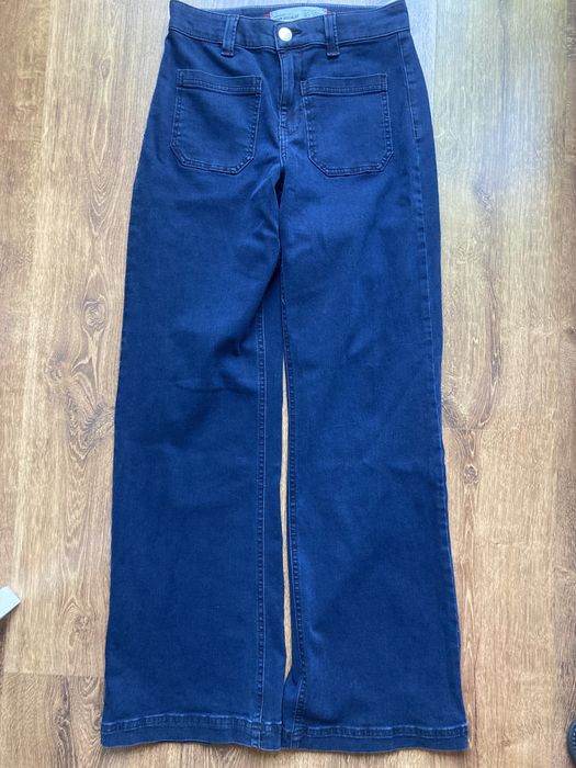 Spodnie river island  wysoki stan wyszczuplające rozm. 36 #wideleg
