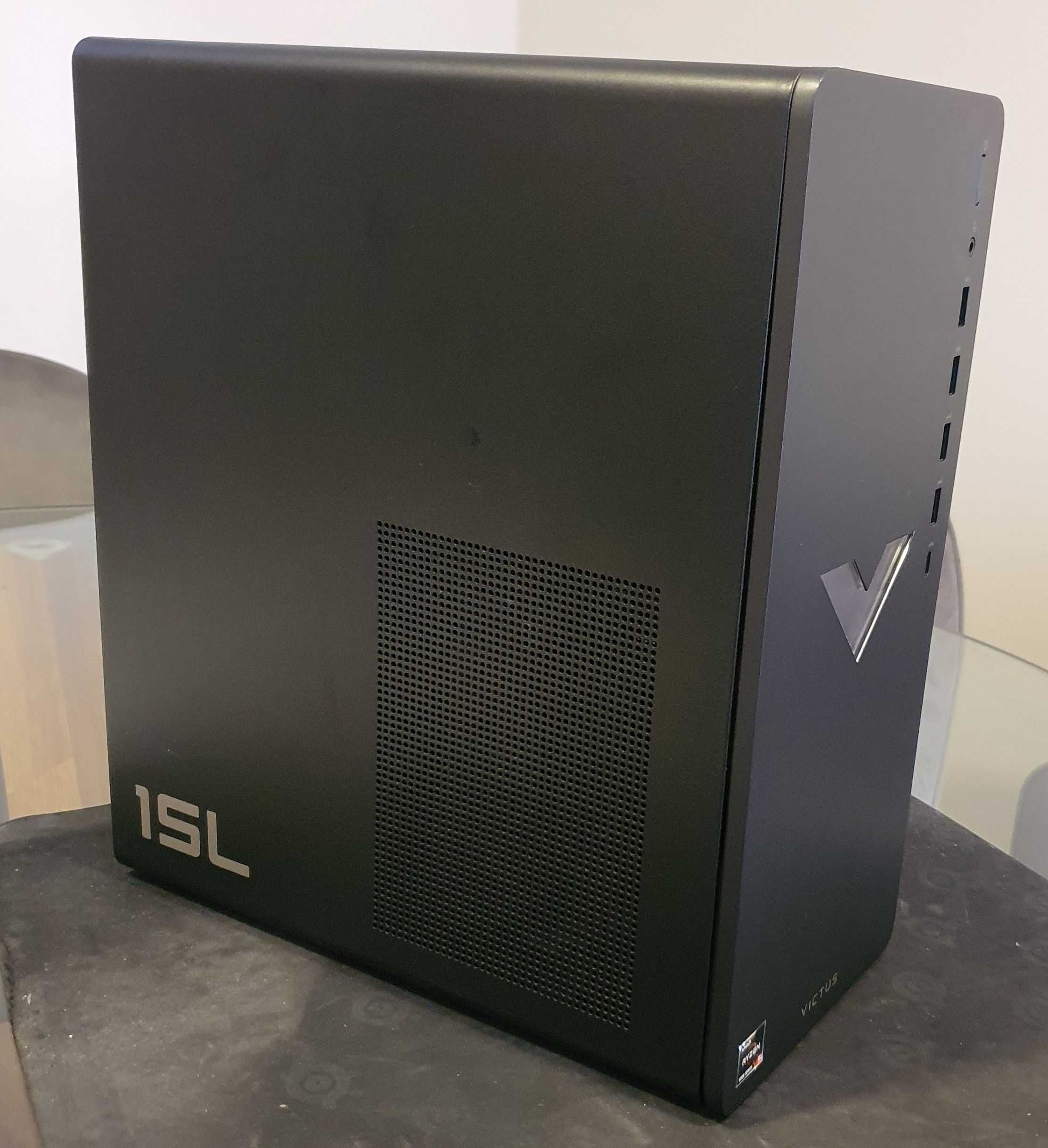 HP Victus 15L Gaming Desktop- Ryzen 5 5600G - 16Gb - RTX A2000 - Porto