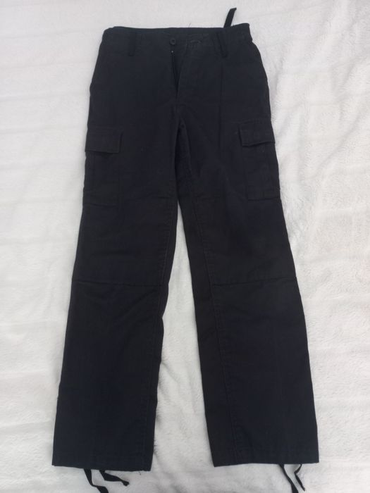 Bojówki harcerskie, długie,  czarne XL