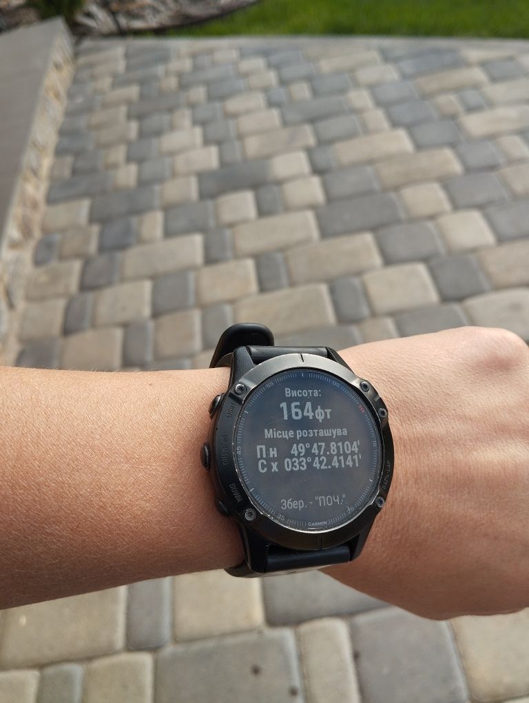 Годинник Garmin Fenix 6 Sapphire