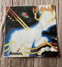 Single Def Leppard Animal Heavy Metal 80’s