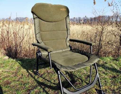 Fotel SUPRA FK7 Karpiowy Wędkarski Cuzo Elektrostatyk