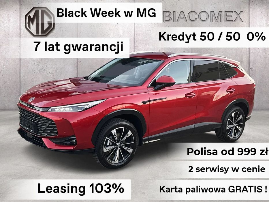 MG HS Excite 1.5 170 KM MT Rabat 17 560zł!! Leasing 103%, Kredyt 0%