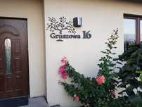 Przestrzenne litery 3D z adresem Twojego domu
