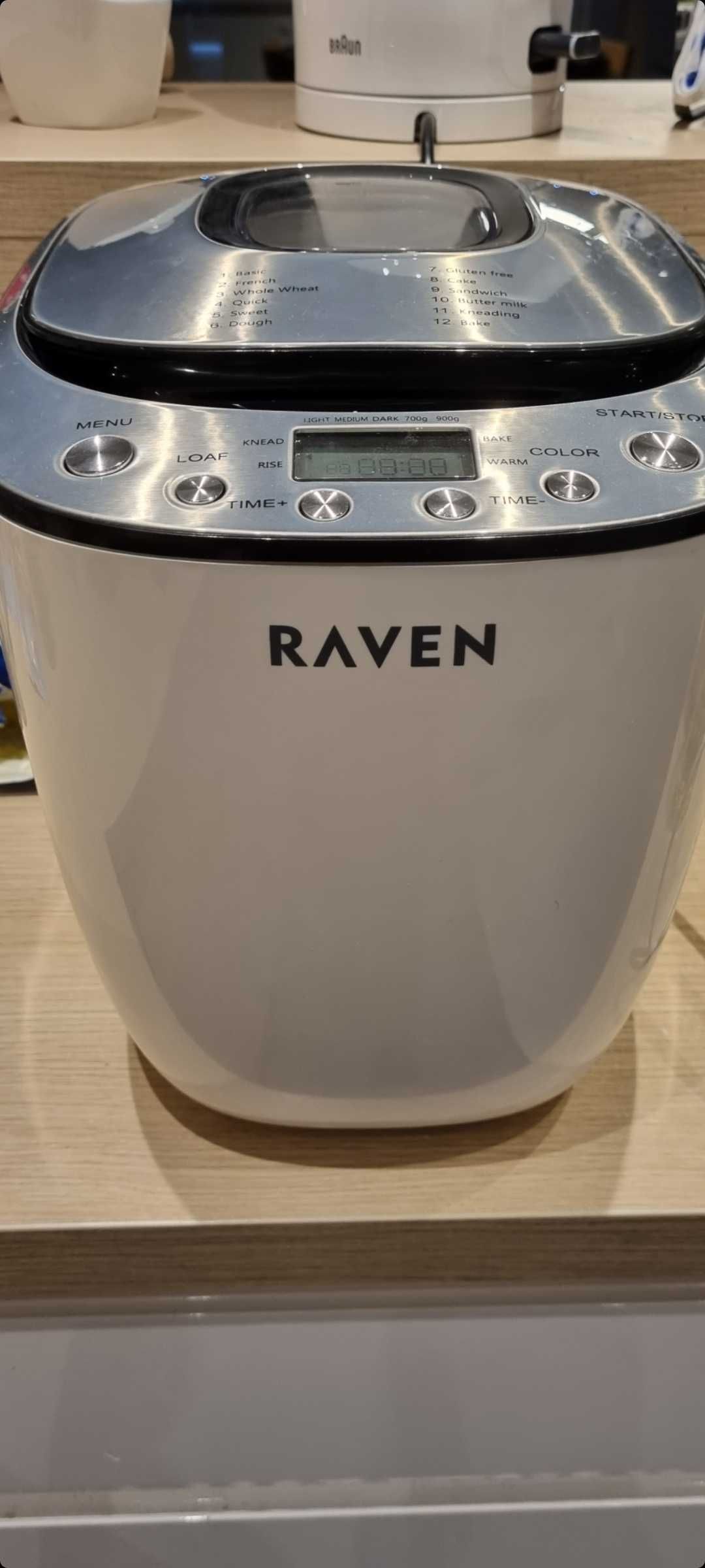Wypiekacz do chleba RAVEN jak nowy!