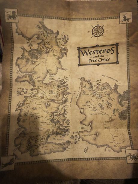 Mapa de coleção de Game of Thrones