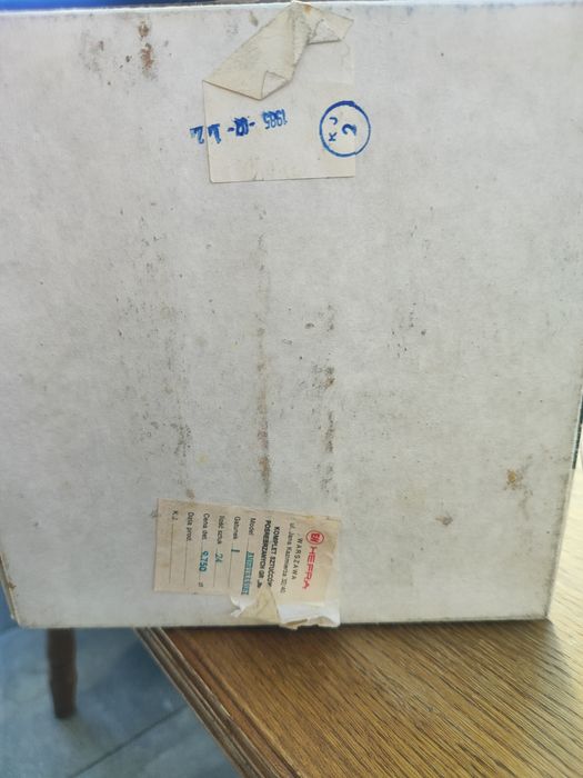 Komplet posrebrzanych sztućców 24szt