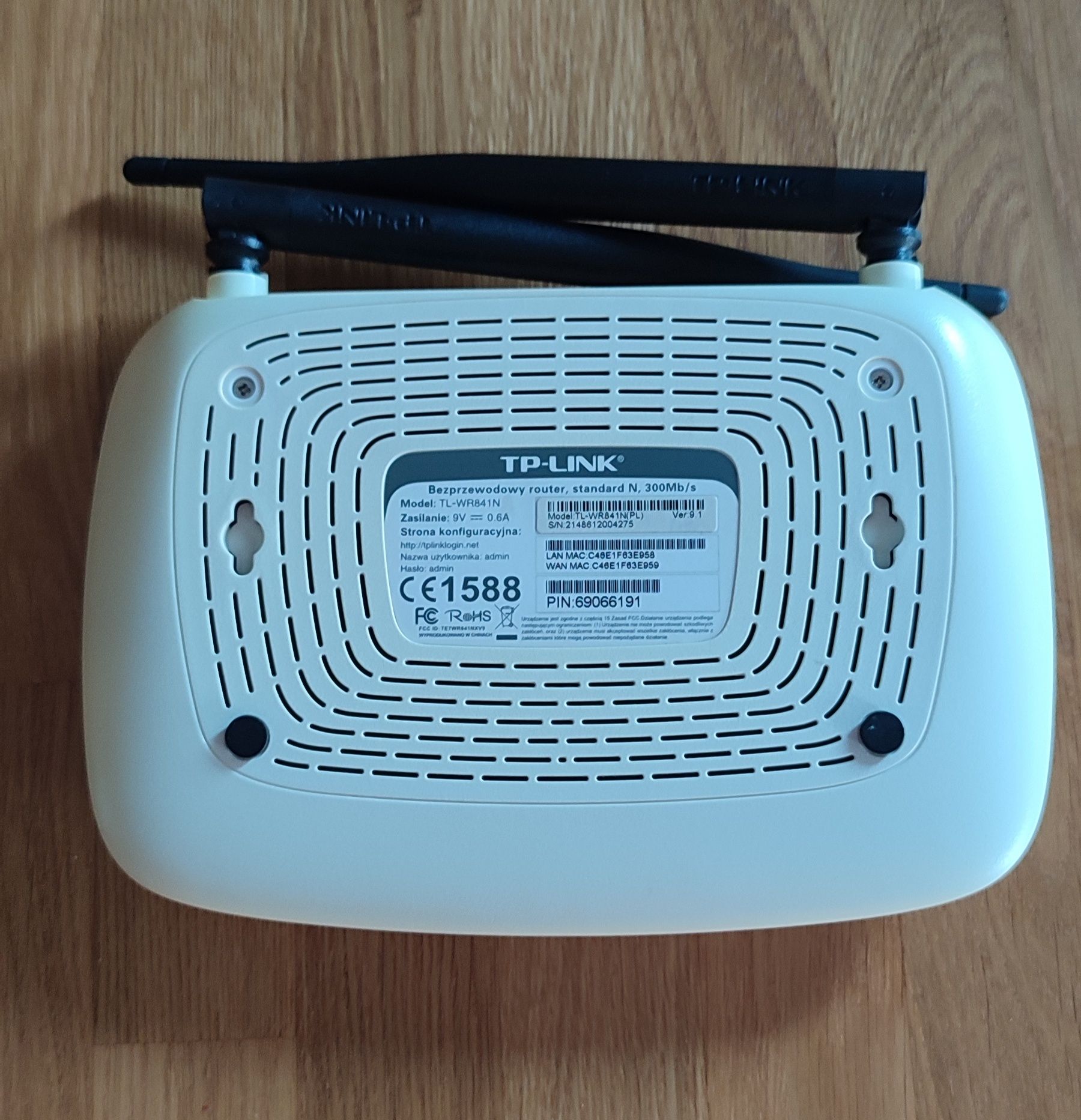 Router TP-LINK TL-WR841N