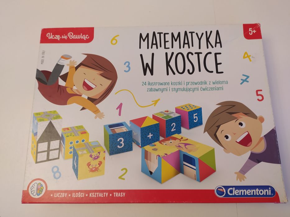 Matematyka w kostce Clementoni 5+