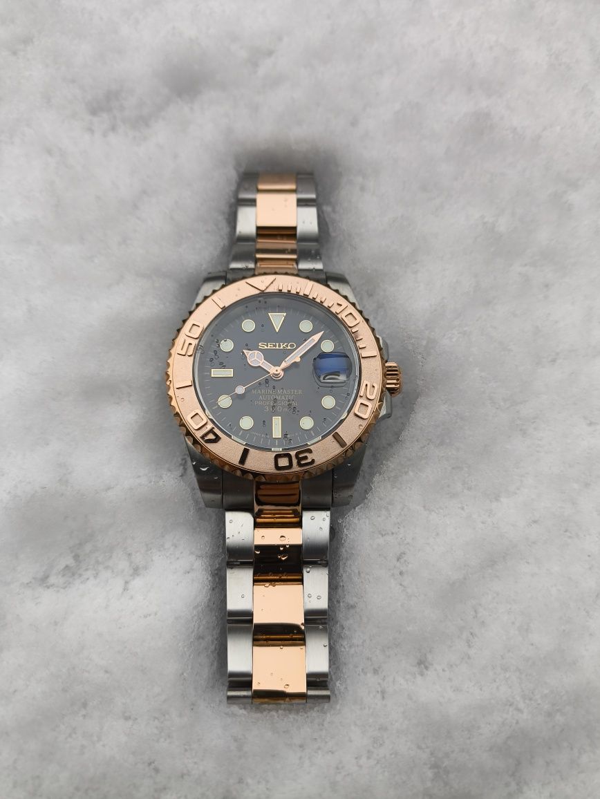 Zegarek automatyczny Seiko Mod Yacht Master