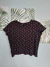 Crop top wisienki