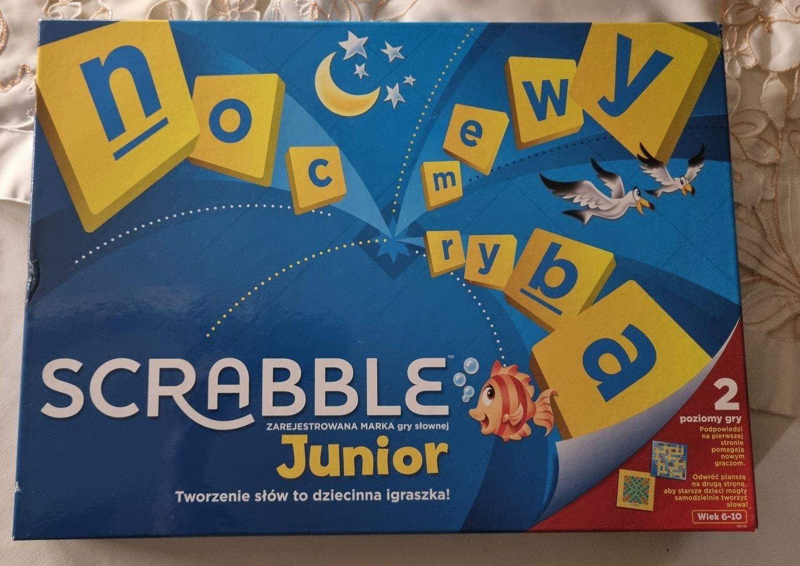 Scrabble junior 6-10 lat. Prezent