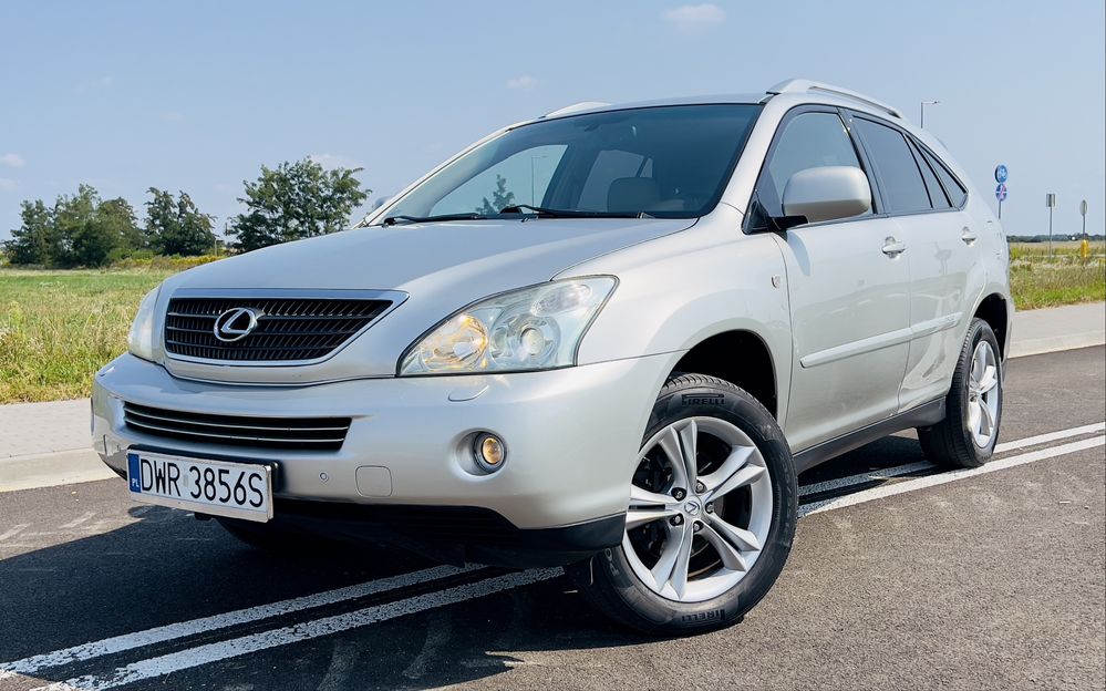 Lexus RX 400h • Hybryda + LPG • Skóra • Navi • 2007