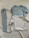 Zestaw hm h&m tshirt legginsy top oversize 104 jak Bobo Choses