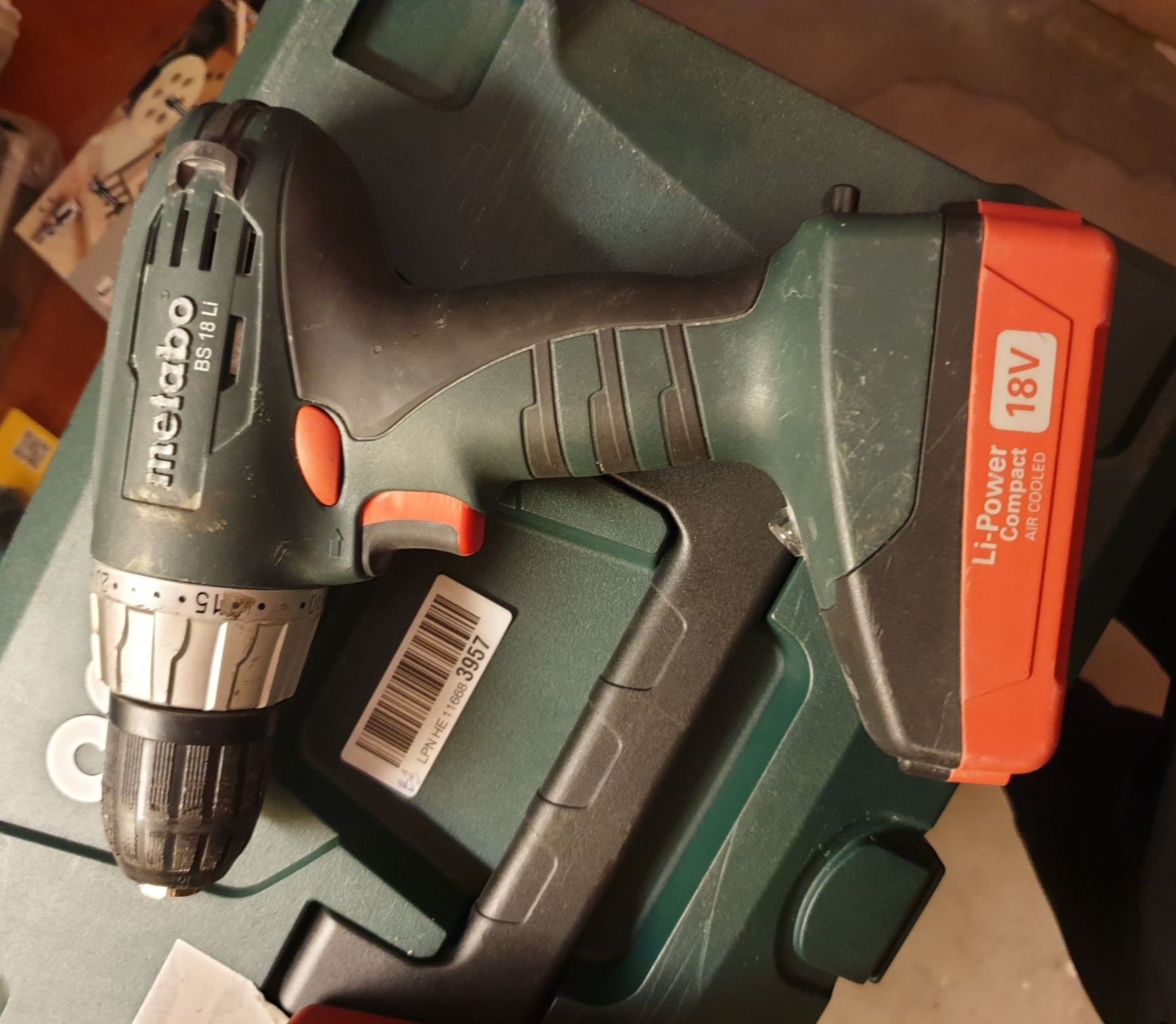 Wkrętarka zakrętarka metabo BS18Li +2 akumulatory 18V 1,3 i 2,6 +waliz