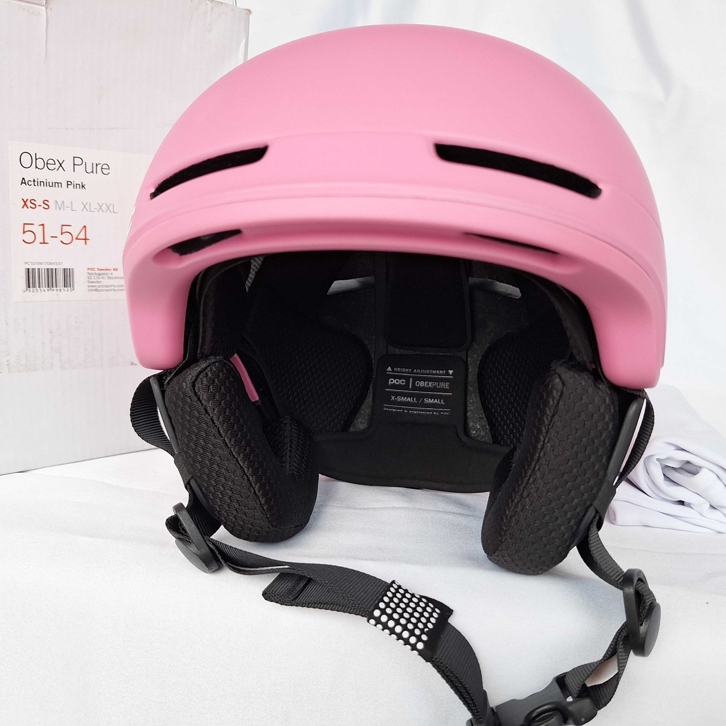 Kask narciarski POC Obex Pure Actinium Pink XS/S 51-54cm