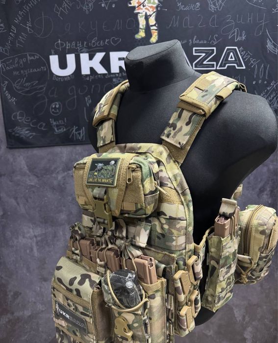 Оригінальна плитоноска Yakeda K7 мультикам, плитоноска, бронижелет