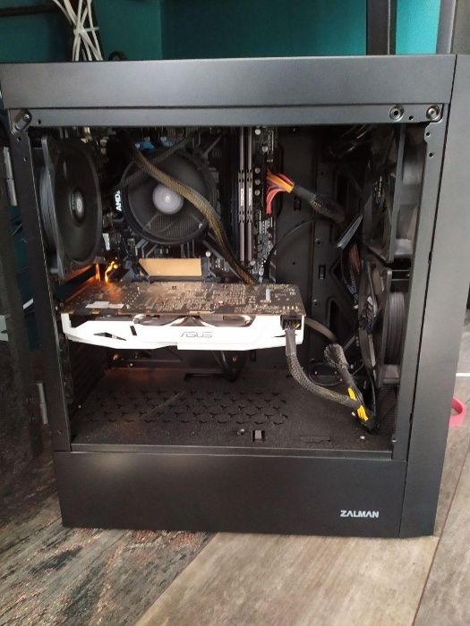 Игровой/Рабочий ПК: Ryzen 5 3600/GTX1070/M2 256gb/16gb ddr4/Hdd 1TB