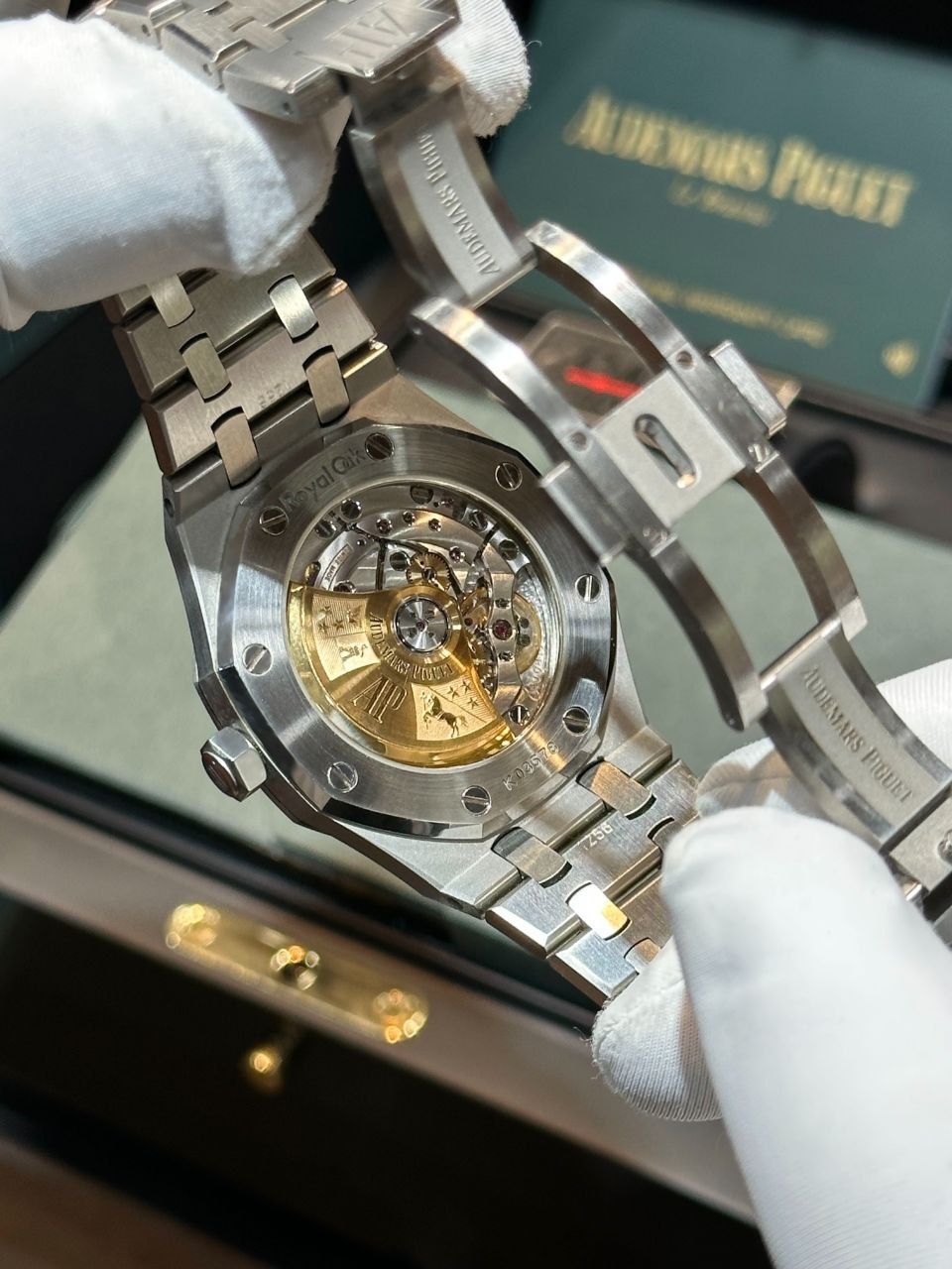 Audemars Piguet 2017r 15450ST Full Set