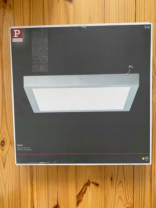 Plafon kwadratowy Paulmann Lunar 21W 3000K [NOWY]
