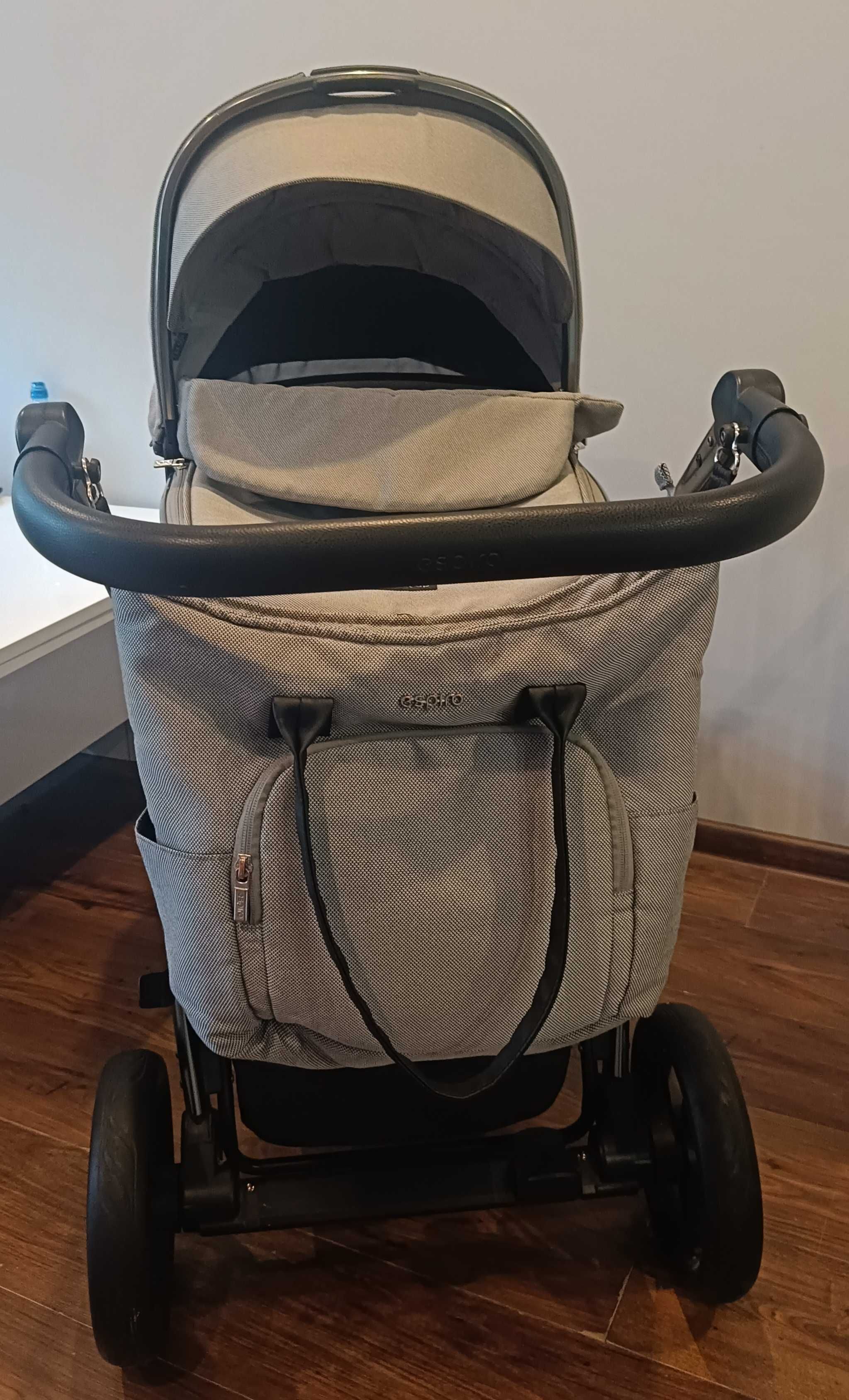 Espiro Next Up Chrome Wózek 2w1 silver moon 627