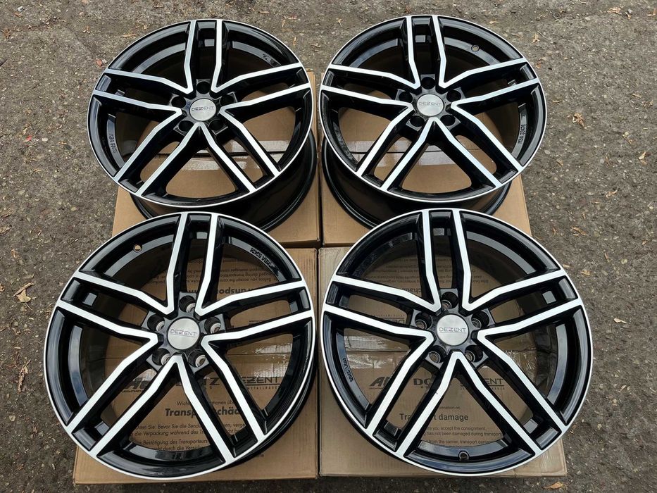 4x felga DEZENT TR dark 18"x7,5" roz 5x112 ET 42 AUDI A3 SKODA OCTAVIA
