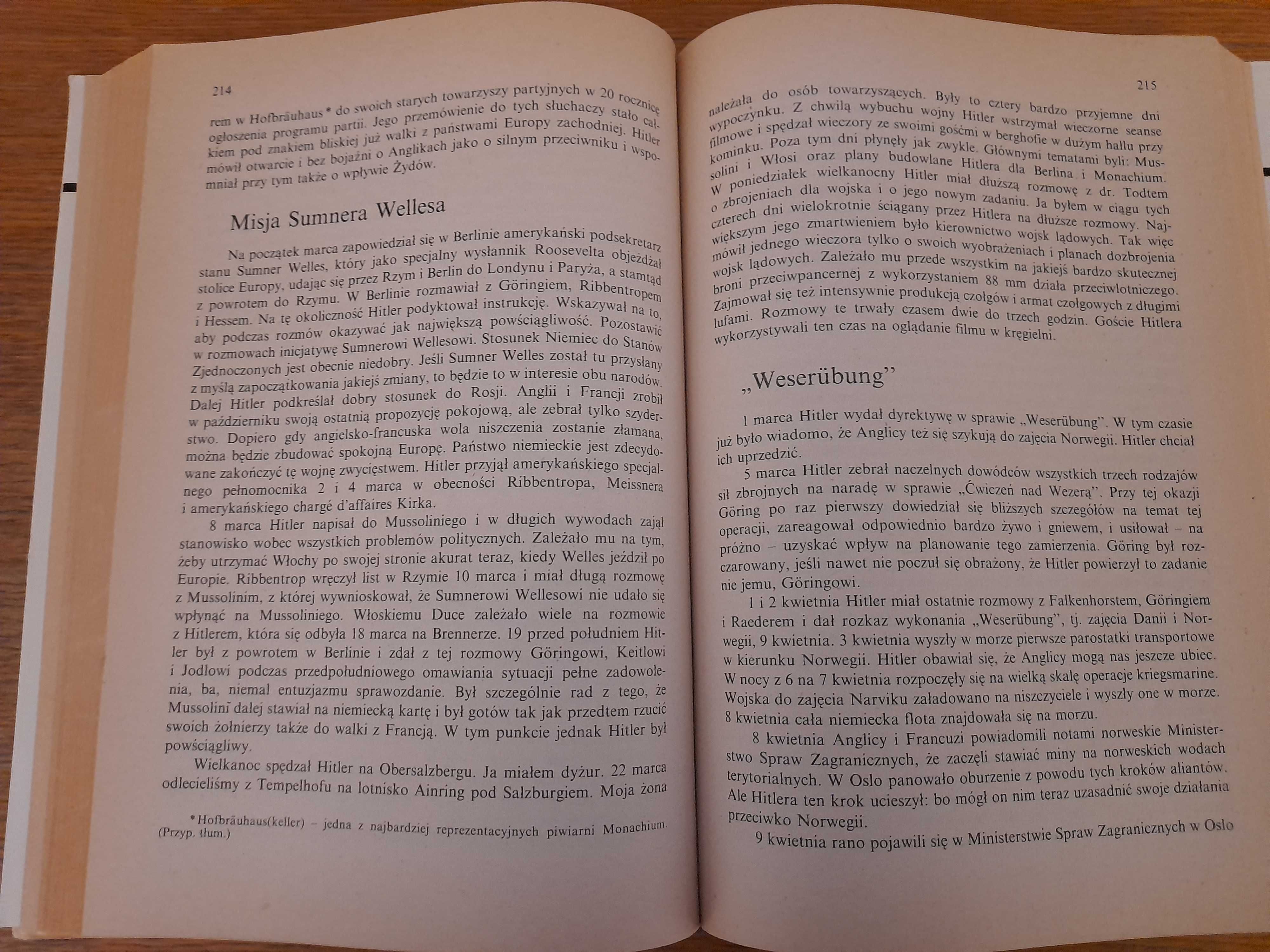 Książka – Byłem adiutantem Hitlera 1937-45 Autor: Nicilaus v. Below