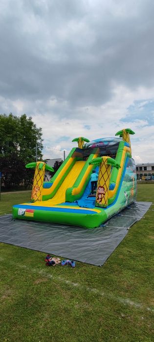 Dmuchańce Zjeżdżalnia SAFARI wynajmem. Wolne terminy!