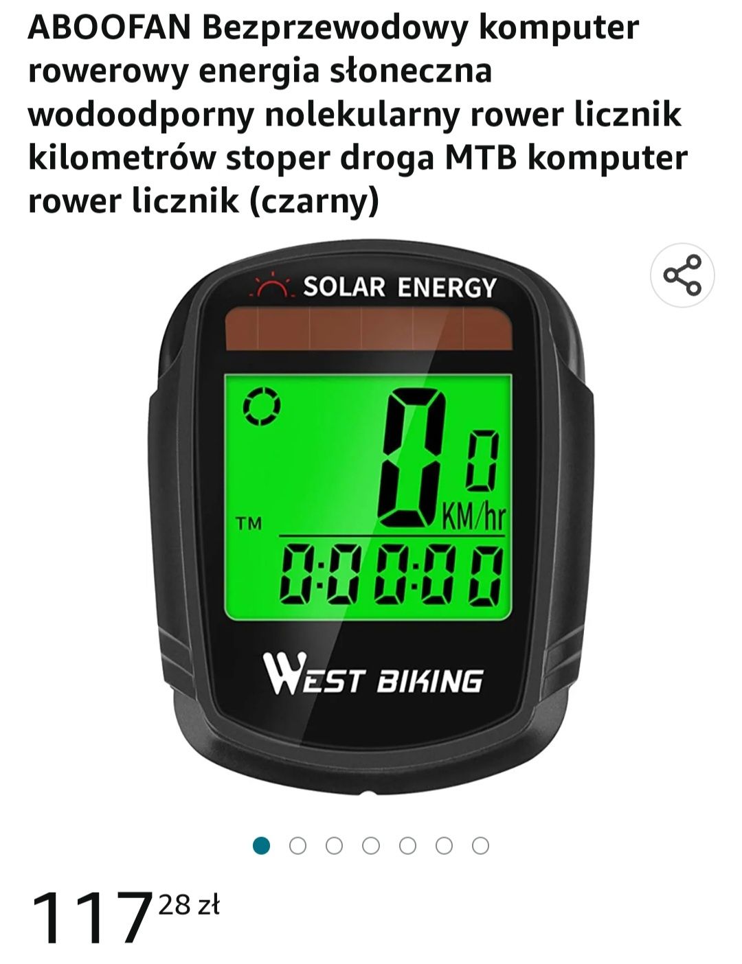 Bezprzewodowy komputer rowerowy