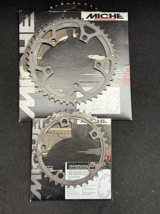 Zestaw koronek tarcz szosowych Miche Super11 46/34T Campagnolo 110BCD