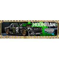 Plakat baner Hoonigan 45x180cm! Ken Block