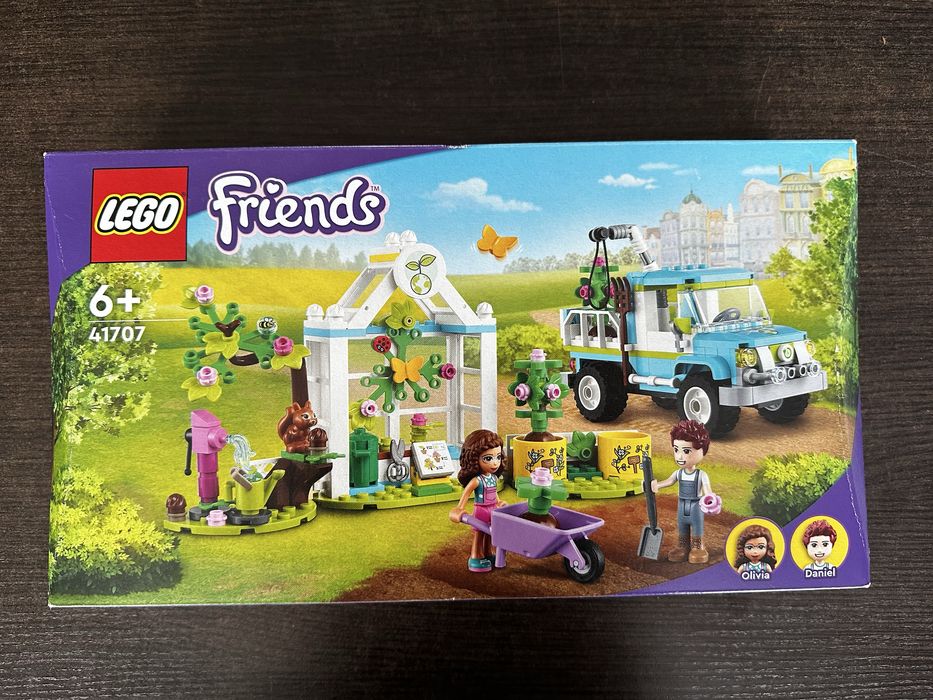 NOWE LEGO Friends 41707 - Samochód do Sadzenia Drzewek