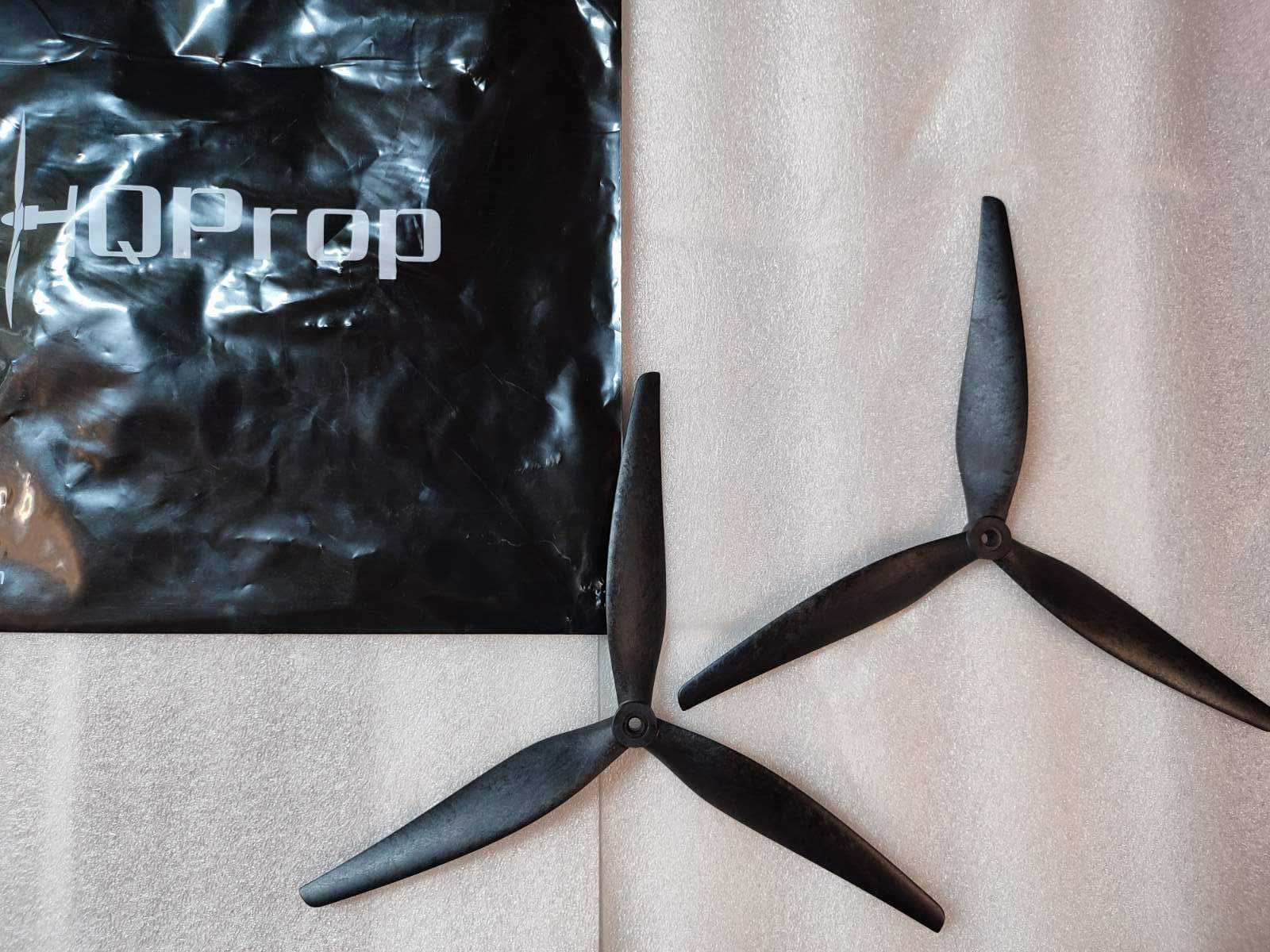 Комплект пропелерів 2шт HQProp 11X7.5X3 Black glass Fiber Nylon 1175