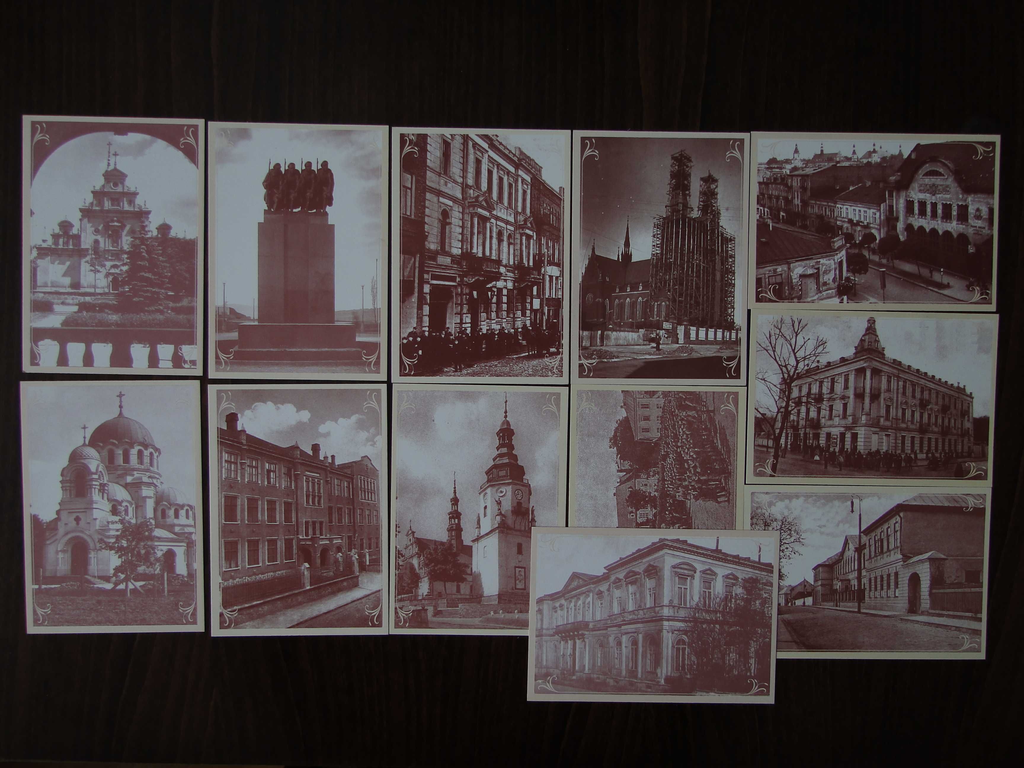 Fotografie stare Kielce na kartach czarno-białych