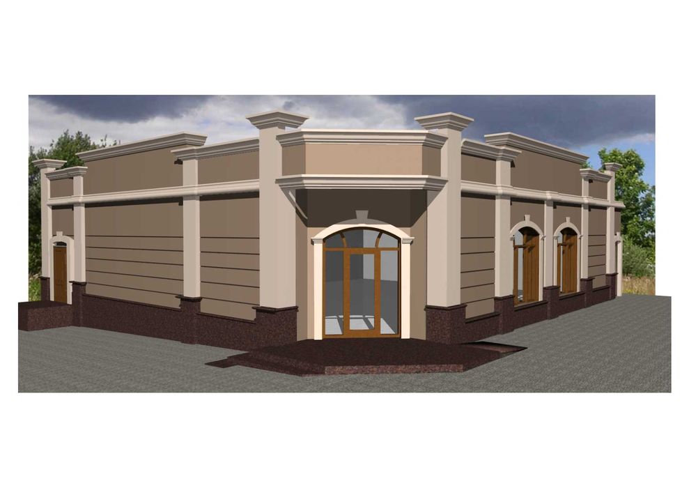 Сучасна комерційна будівля, Кропивницький ідеальна локація для бізнесу