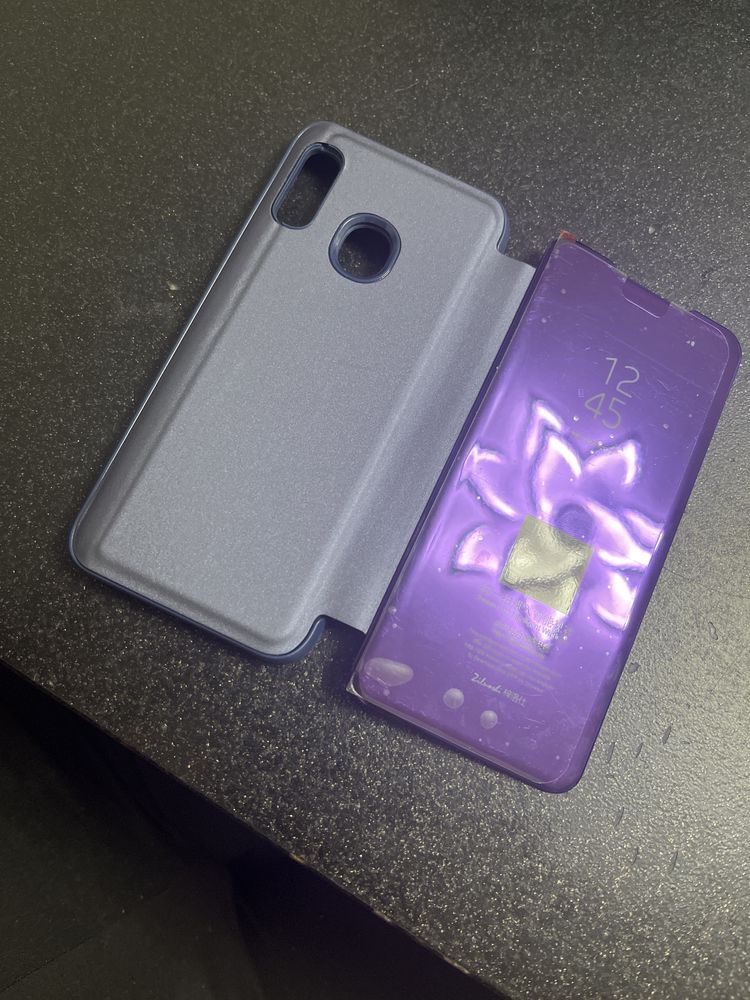 Samsung Galaxy A40, Clear View Cover, inteligentna obudowa