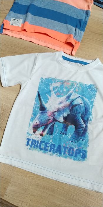 Zestaw dla chłopca 92 spodnie koszula jeans polo