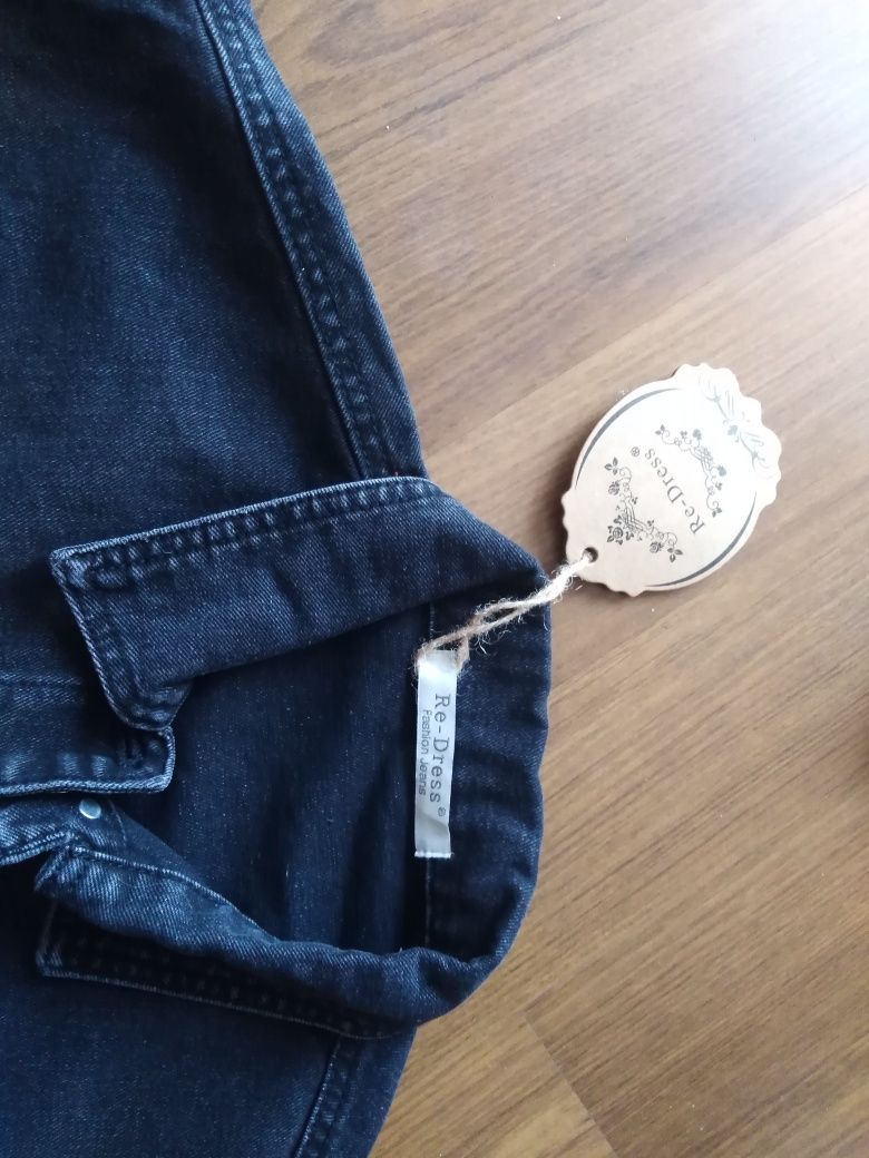 Bluza jeansowa RE - DRESS Nowa z metką, kurtka damska jeans, r. S